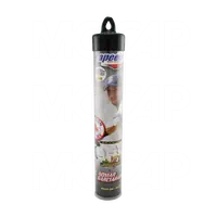 Tube De Stockage Transparent En Polycarbonate – Longueur 20 Cm, Diamètre 5,5 Mm, Avec Bouchons, Pour Perles, Boutons, Artisanat