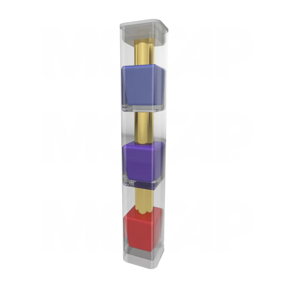 CTS Tubes Carrés Tubes carrés en plastique transparent